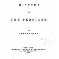 Edward Farr - History of the Persians